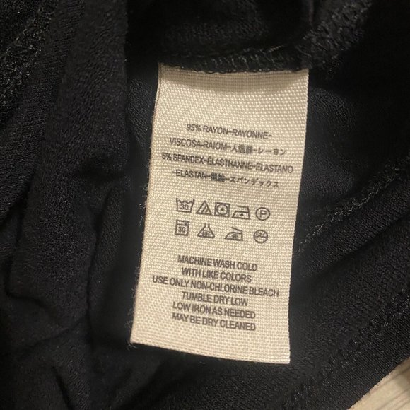 Free People Size Medium Last Time Keyhole Black Top Boho Oversized Sleeves - Picture 8 of 10